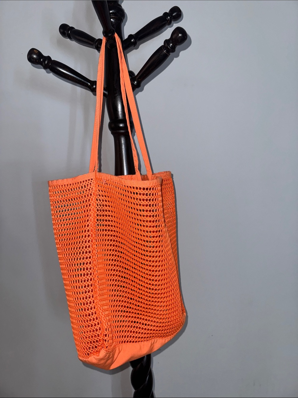 Orange Mesh Tote Bag - 43.M5